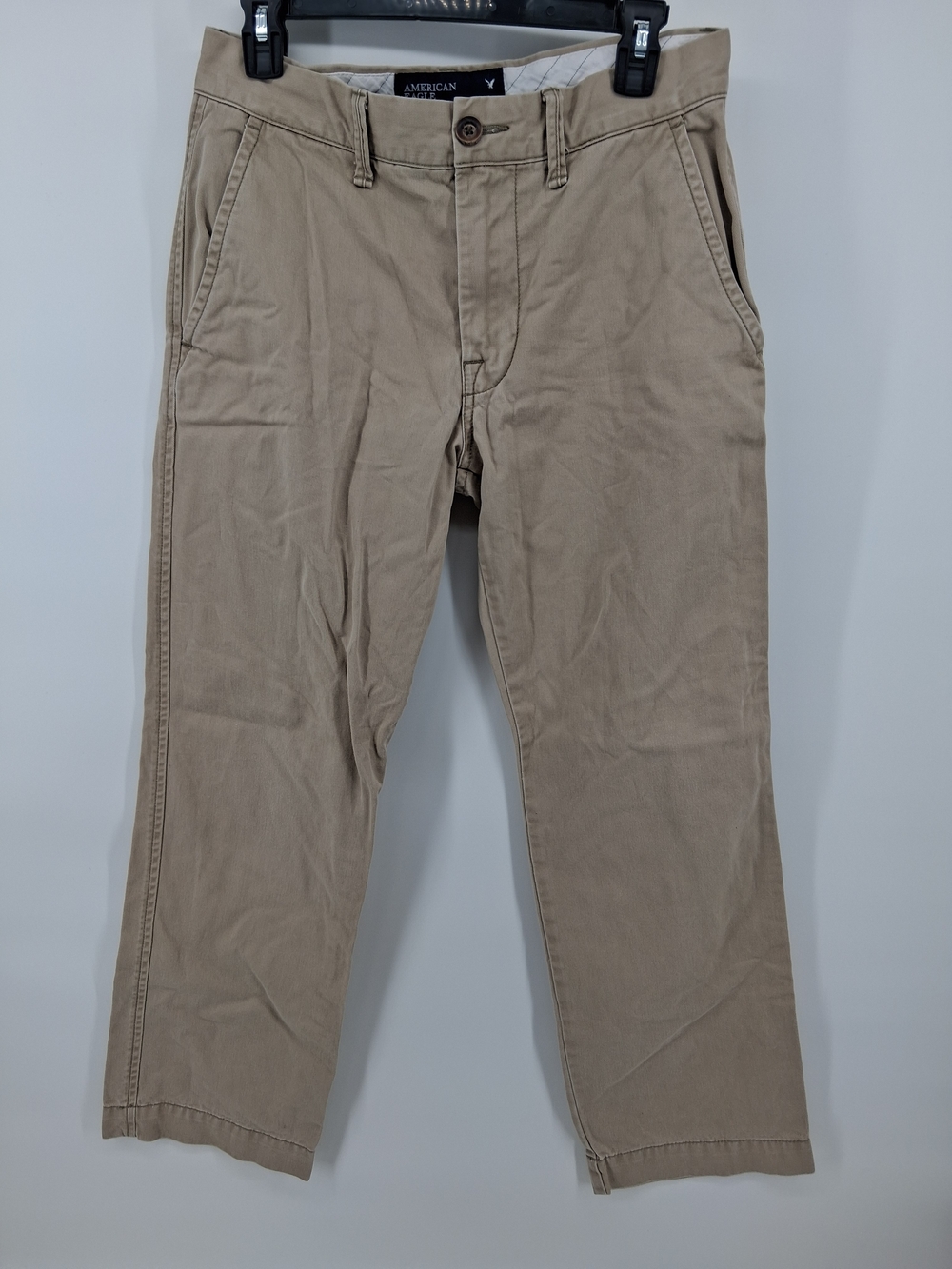 American Eagle Outfitters Tan Straight Chino Pants